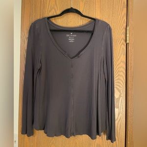 American Eagle soft and sexy, long sleeve baggy shirt